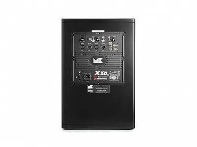 Активный сабвуфер M&K Sound Push-Pull X10.  Цвет: Матовый черный [Black Satin/Black Cloth]