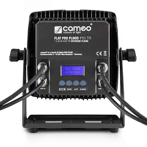 LED прибор Cameo FLAT PRO FLOOD IP65 TRI
