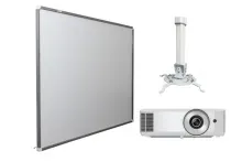 Комплект Exell: интерактивная доска Exell EWB9140 с короткофокусным проектором EXD203STW и креплением DSM-14kw