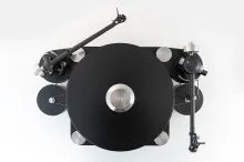 Transrotor MASSIMO NERO with two motors, Transrotor TRA 9/2.1 12" black and MC Figaro. Виниловый проигрыватель 