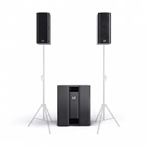 Портативная мультимедийная звуковая система 2.1 LD Systems DAVE 8 ROADIE