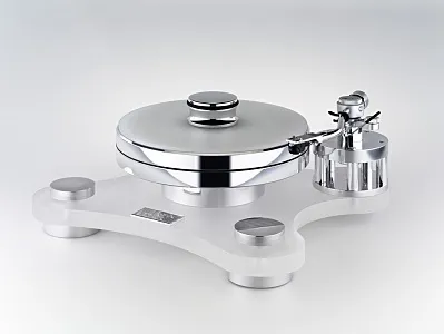 Стол винилового проигрывателя Transrotor ZET 1 Glossy White 12 дюймов Стол винилового проигрывателя Transrotor ZET 1 Glossy White 12 дюймов