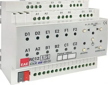 Блок управления помещением KNX EAE RCU1212 Блок управления помещением KNX EAE RCU1212