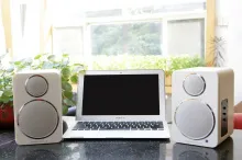Полочные беспроводные акустические системы Wharfedale DS-2.  Цвет: Белый [White]