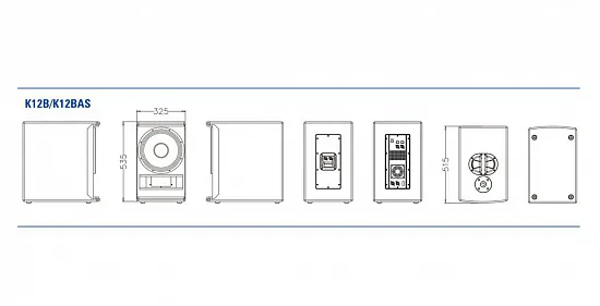 Пассивный сабвуфер FDB audio K12B Пассивный сабвуфер FDB audio K12B