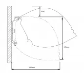 Kauber Red Label Tensioned BT Cinema 122" 16:9 152x270 дроп 50 см. Microperf MW
