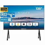 Светодиодный экран КЬЮСТЕЧ (QSTECH) 135" FHD 13515, 3.031х1.813 (интерактивный, Windows, COB)