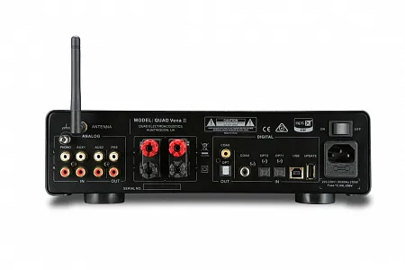 Интегральный усилитель со встроенным ЦАП QUAD Vena II, Цвет: Ланкастер Серый [Lancaster Grey]