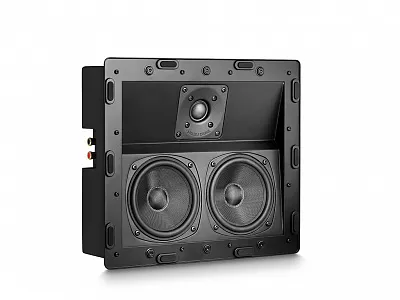 Встраиваемая акустическая система M&K Sound IW150A в корпусе. Гриль квадратный. Цвет: Белый [White]