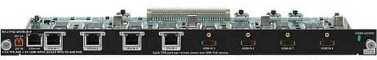 Входной модуль Lightware MX-4TPS2-4HDMI-IB-P Входной модуль Lightware MX-4TPS2-4HDMI-IB-P
