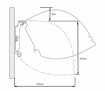 Kauber Red Label Tensioned BT Cinema 113" 16:9 141x250 дроп 50 см. Microperf MW Kauber Red Label Tensioned BT Cinema 113" 16:9 141x250 дроп 50 см. Microperf MW