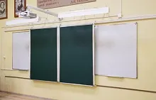 Рельсовая система PolyGlide Boards Slide МОНО-1 для ЖК/ИД 75/86/94; КР 230 (Р-мел; Н-маркер)