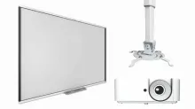 Интерактивная доска SMART SBM777V с проектором EXD102Z и креплением DSM-2L