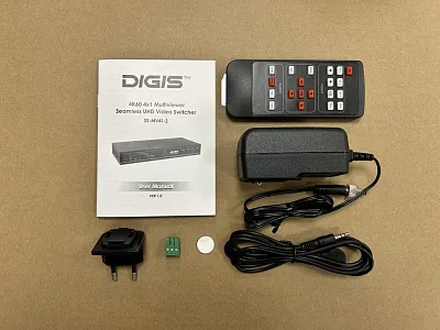 Бесподрывный презентационный коммутатор Digis SS-MV41-2