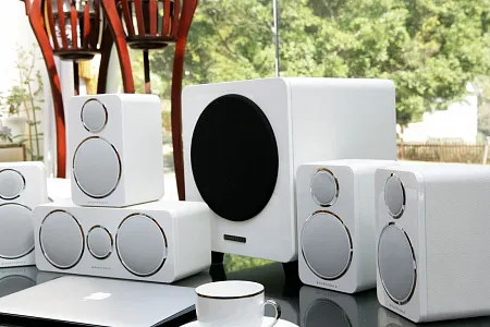 Набор акустических систем Wharfedale 5.0, DX-2  HCP System. Цвет: Белый  (White Leather)