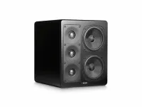 Мониторные акустические системы M&K Sound S150. Левый/Центр. Цвет: Матовый черный [Black Satin/Black Cloth]