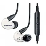 Вставные наушники (затычки) с микрофоном Shure SE215SPE-W-UNI-EFS