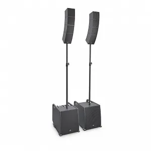 Мобильный стерео-комплект линейного массива (Power Set) LD Systems CURV 500 PS