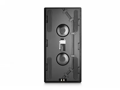 Встраиваемый в стену сабвуфер  M&K Sound IW28S, в корпусе. Гриль квадратный. Цвет: Белый [White]