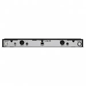 Цифровой двухканальный приёмник Shure SLXD4D Цифровой двухканальный приёмник Shure SLXD4D