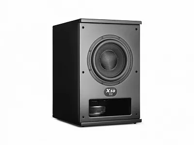 Активный сабвуфер M&K Sound Push-Pull X10.  Цвет: Матовый черный [Black Satin/Black Cloth]