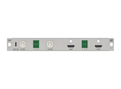 ВЫХОДНАЯ SDI/HDMI бесподрывная плата модульного матричного коммутатора Digis MMA2-O4-S4K-12SDI